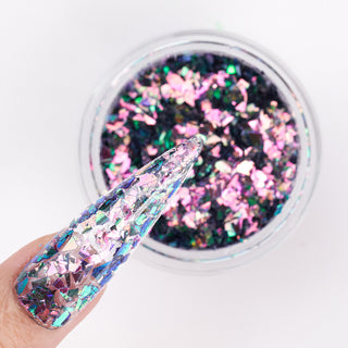  LDS Chameleon Glitter Nail Art - CL11 - Make A Wish - 0.5 oz by LDS sold by DTK Nail Supply