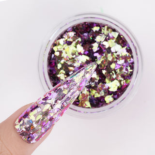  LDS Chameleon Glitter Nail Art - CL12 - Wine O’Clock - 0.5 oz by LDS sold by DTK Nail Supply