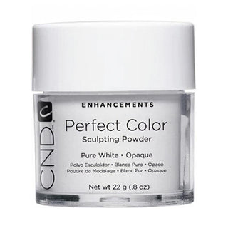  CND Perfect Color Sculpt Powder - Pure White Opaque 0.8oz by CND sold by DTK Nail Supply