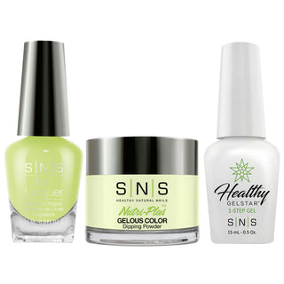  SNS 3 in 1 - CS16 Grasshopper Menthe - Dip, Gel & Lacquer Matching by SNS sold by DTK Nail Supply