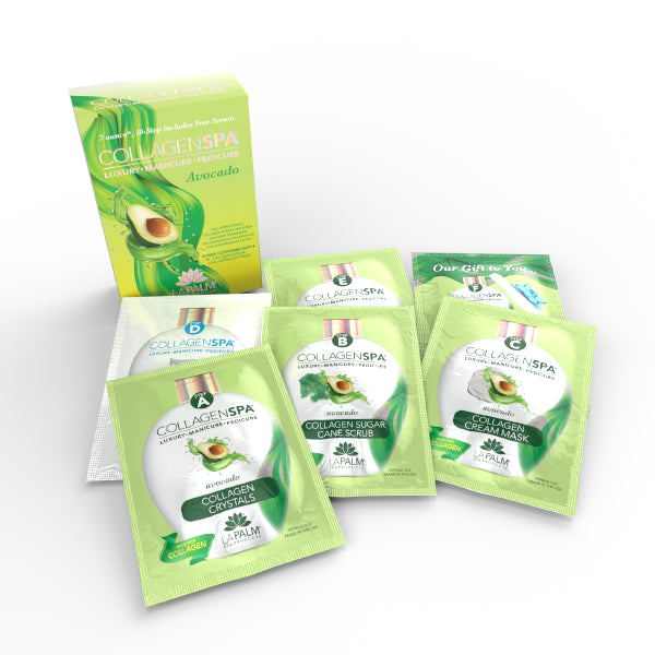  Collagen Spa 10 Steps System Avocado by DTK Nail Supply sold by DTK Nail Supply