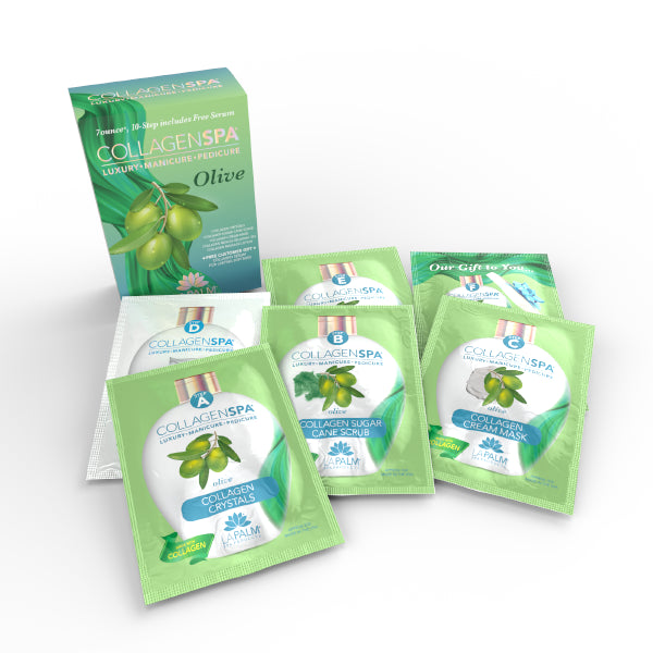 Collagen Spa 10 Steps System Olive by DTK Nail Supply sold by DTK Nail Supply
