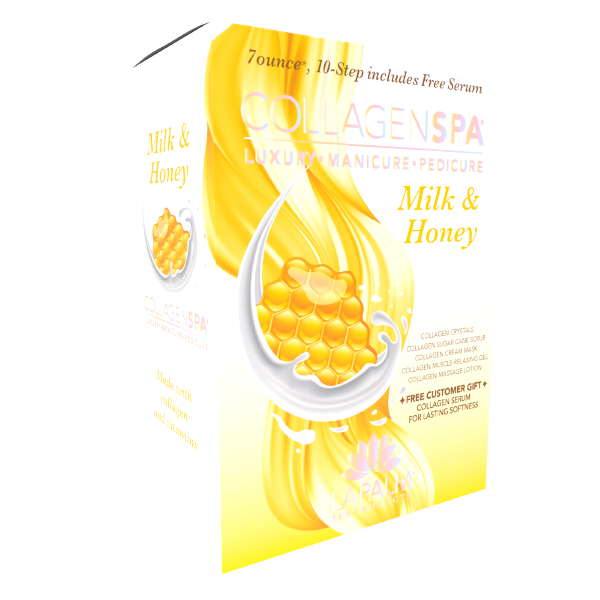  Collagen Spa 6 Steps System Milk & Honey by DTK Nail Supply sold by DTK Nail Supply