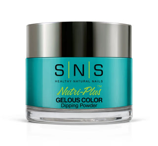 SNS Dipping Powder Nail - CY12 - Shoreview Blue
