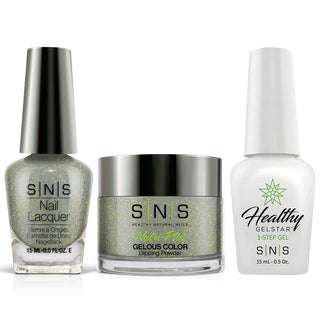  SNS 3 in 1 - CY13 Steel Edifice - Dip, Gel & Lacquer Matching by SNS sold by DTK Nail Supply