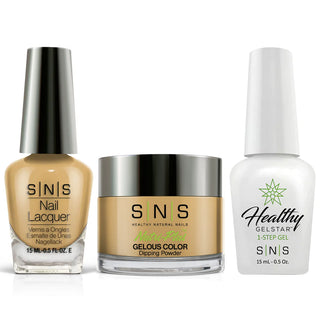  SNS 3 in 1 - CY14 Taupiary - Dip, Gel & Lacquer Matching by SNS sold by DTK Nail Supply