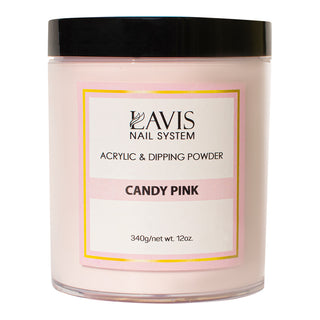  LAVIS - Candy Pink - 12 oz by LAVIS NAILS sold by DTK Nail Supply