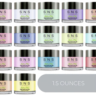  SNS Candy Sprinkle Collection - 1.5oz/ea (24 Colors): CS01 - CS24 by SNS sold by DTK Nail Supply
