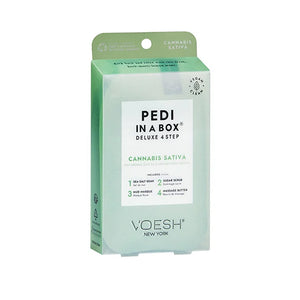  VOESH Pedicure in Box 4 Step Kit - Cannabis Sativa by VOESH sold by DTK Nail Supply