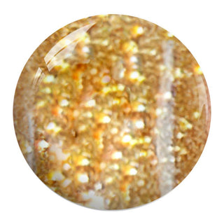  Caramia Gel Nail Polish Duo - 111 Gold, Glitter Colors by Caramia sold by DTK Nail Supply