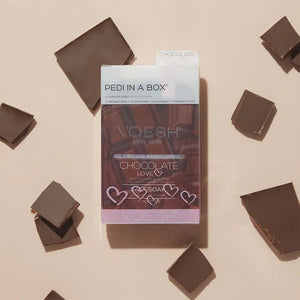  VOESH Pedicure in Box 4 Step Kit - Chocolate Love by VOESH sold by DTK Nail Supply