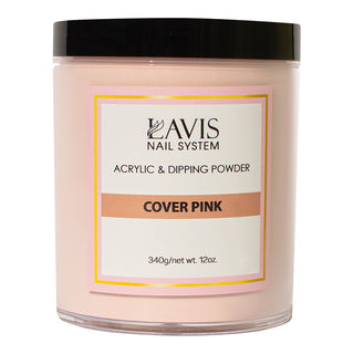  LAVIS - Cover Pink - 12 oz by LAVIS NAILS sold by DTK Nail Supply