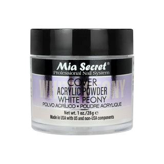  Mia Secret - 15 - Cover White Peony by Mia Secret sold by DTK Nail Supply