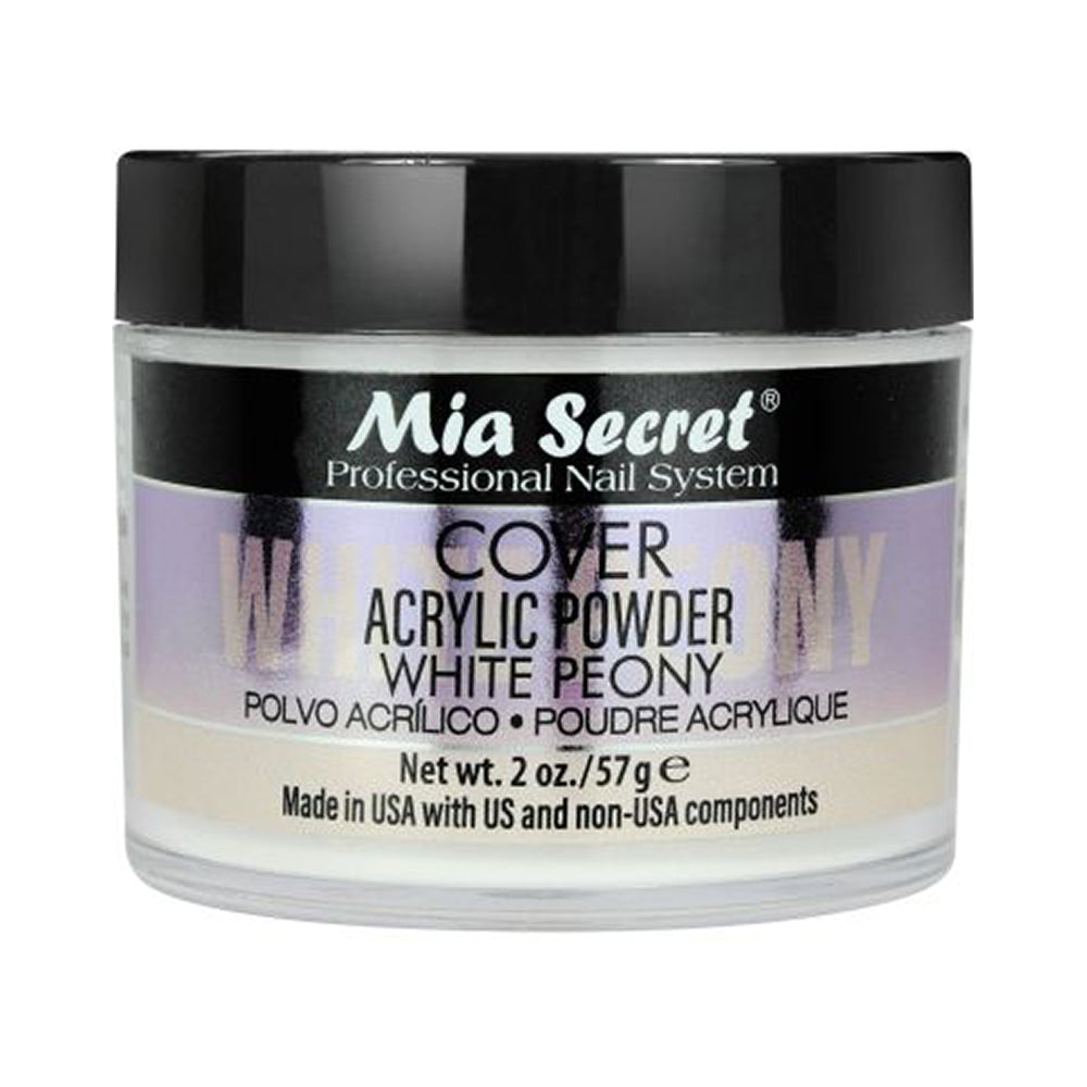  Mia Secret - 15 - Cover White Peony by Mia Secret sold by DTK Nail Supply