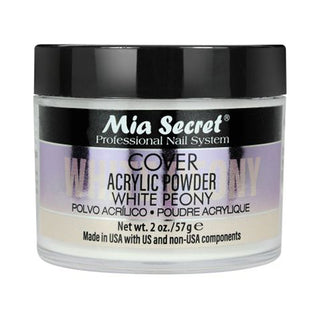  Mia Secret - 15 - Cover White Peony by Mia Secret sold by DTK Nail Supply