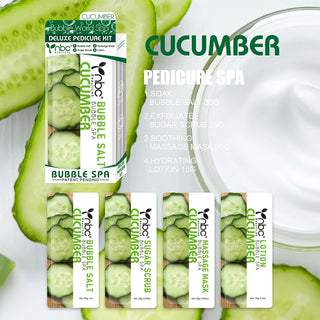  NBC Cucumber 4 Step Pedicure kit by NBC sold by DTK Nail Supply