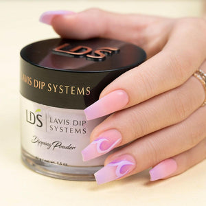  LDS Dipping Powder Nail - 004 Lilac Garden by LDS sold by DTK Nail Supply