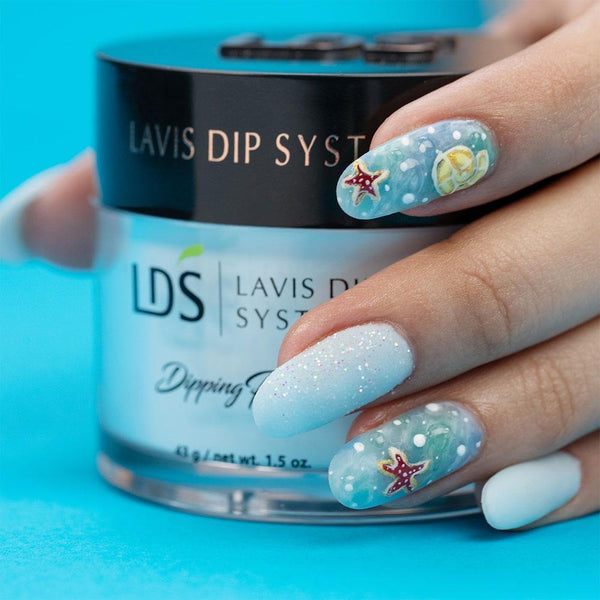  LDS Dipping Powder Nail - 109 A Hint Of Sky by LDS sold by DTK Nail Supply