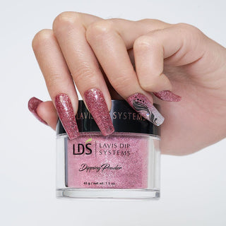  LDS Dipping Powder Nail - 167 Close To You - Glitter, Pink Colors by LDS sold by DTK Nail Supply