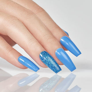 LDS Dipping Powder Nail - 170 Young Attitude - Blue, Glitter Colors by LDS sold by DTK Nail Supply