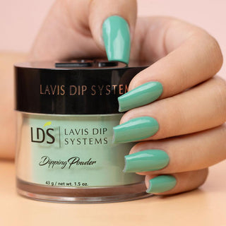  LDS Green Dipping Powder Nail Colors - 018 Bee-Leaf In Yourself by LDS sold by DTK Nail Supply