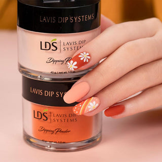  LDS Dipping Powder Nail - 037 Out Loud - Orange Colors by LDS sold by DTK Nail Supply