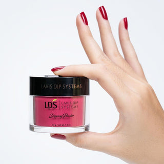  LDS Dipping Powder Nail - 038 I Lava You - Red, Pink Colors by LDS sold by DTK Nail Supply
