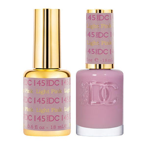 DND DC Gel Nail Polish Duo - 145 Light Pink by DND DC sold by DTK Nail Supply
