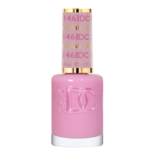DND DC Nail Lacquer - 146 Icy Pink by DND DC sold by DTK Nail Supply