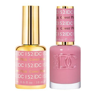  DND DC Gel Nail Polish Duo - 152 Cover Pink by DND DC sold by DTK Nail Supply