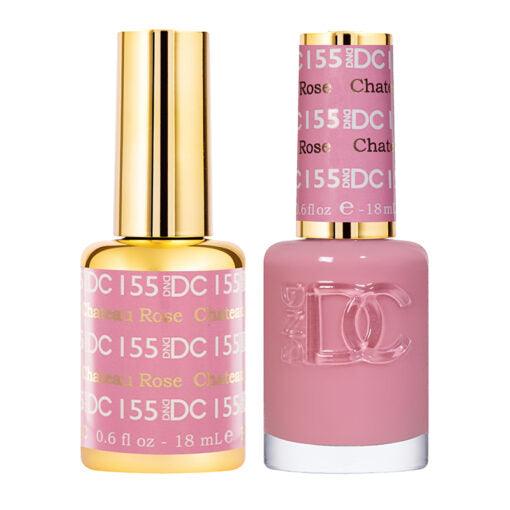 DND DC Gel Nail Polish Duo - 155 Chateau Rose by DND DC sold by DTK Nail Supply