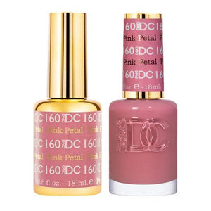 DND DC Gel Nail Polish Duo - 160 Pink Petal by DND DC sold by DTK Nail Supply