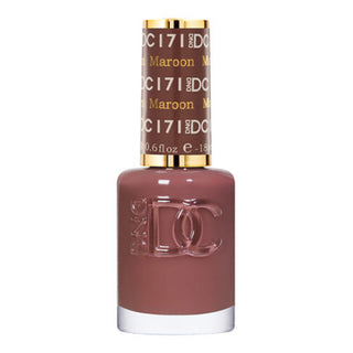 DND DC Nail Lacquer - 171 Maroon by DND DC sold by DTK Nail Supply