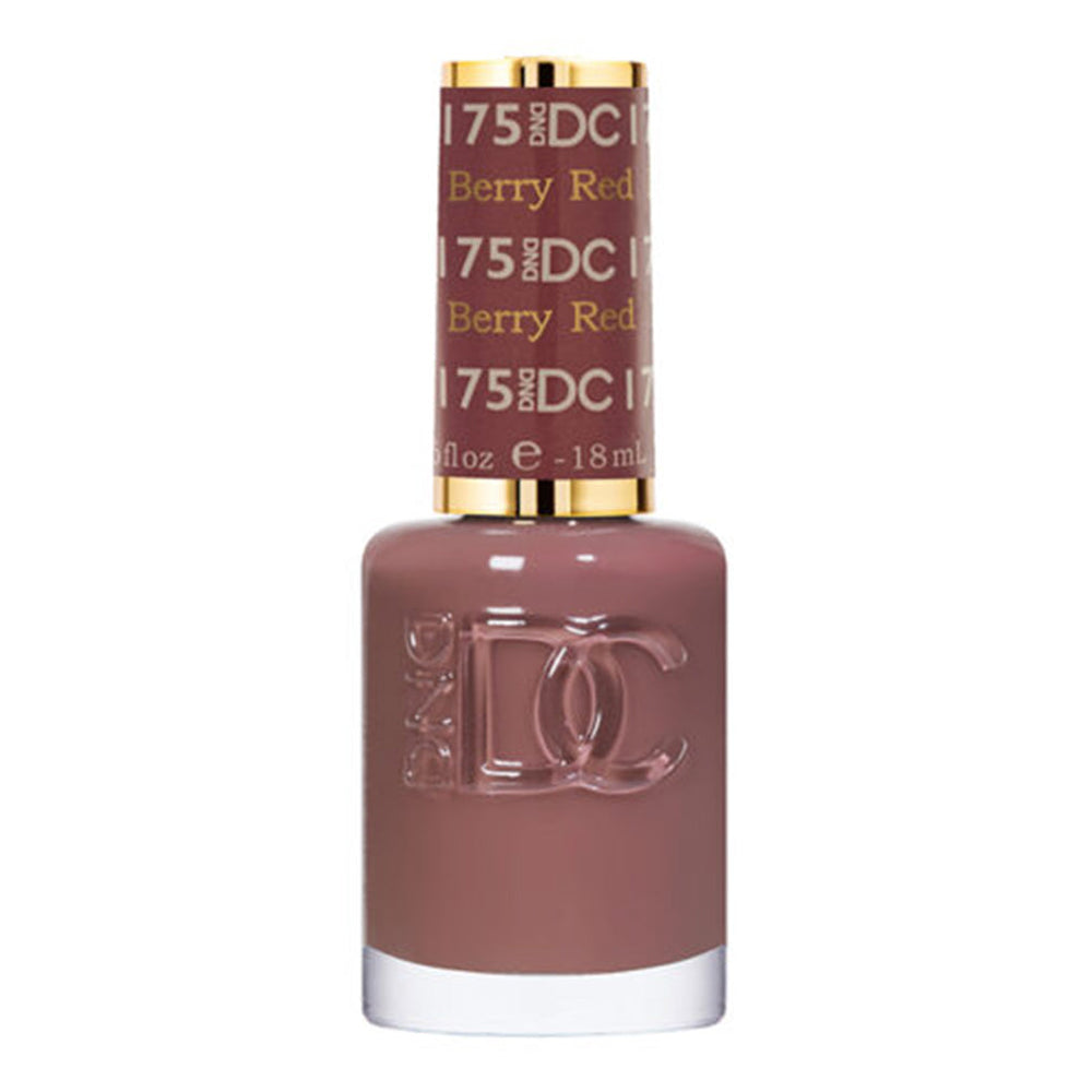 DND DC Nail Lacquer - 175 Berry Red by DND DC sold by DTK Nail Supply