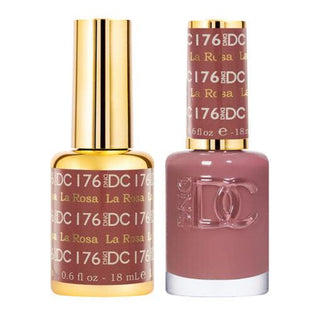  DND DC Gel Nail Polish Duo - 176 La Rosa by DND DC sold by DTK Nail Supply