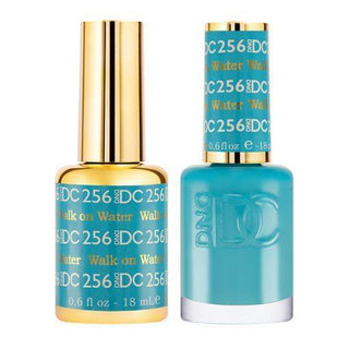  DND DC Gel Nail Polish Duo - 256 Blue Colors - Walk on Water by DND DC sold by DTK Nail Supply