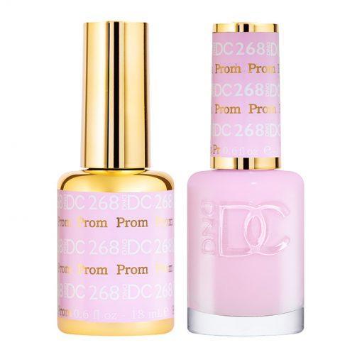  DND DC Gel Nail Polish Duo - 268 Prom by DND DC sold by DTK Nail Supply