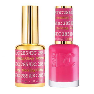  DND DC Gel Nail Polish Duo - 285 Pink Colors - Morning Glory by DND DC sold by DTK Nail Supply