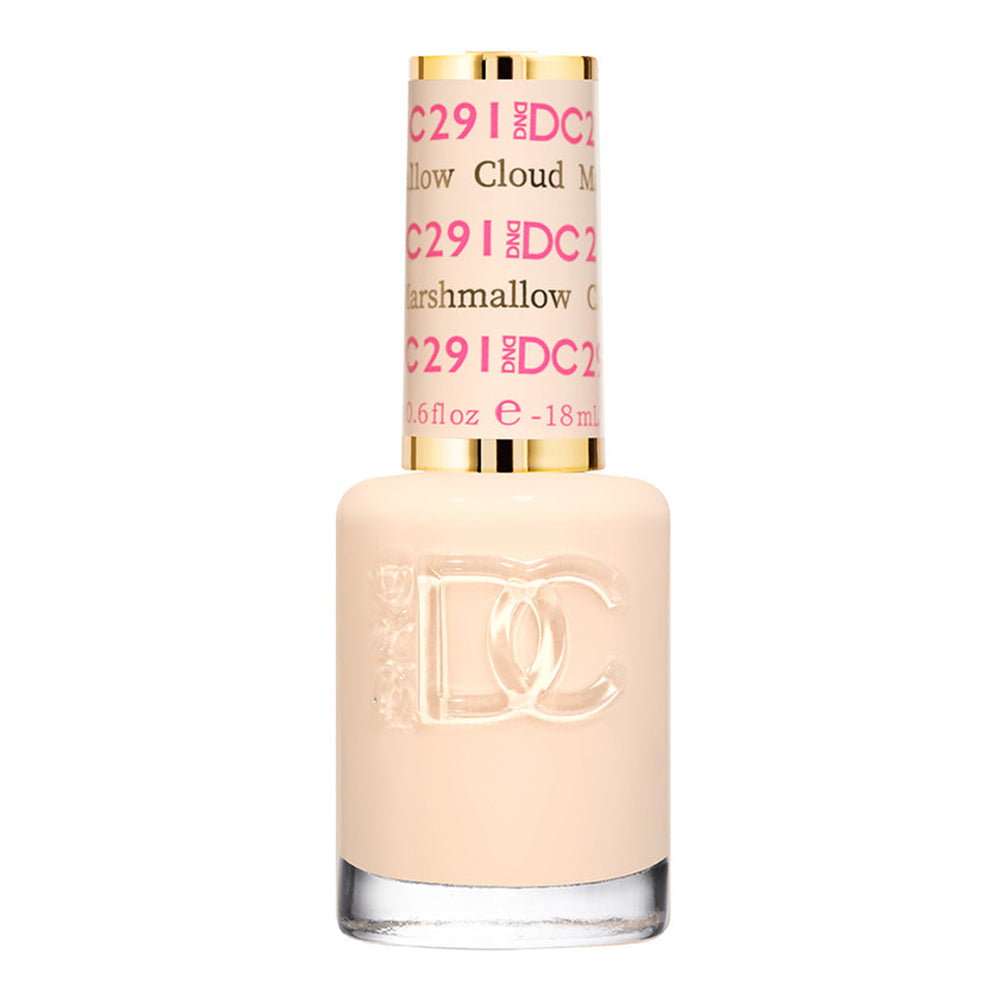 DND DC Nail Lacquer - 291 Nude Colors - Marshmallow Cloud by DND DC sold by DTK Nail Supply