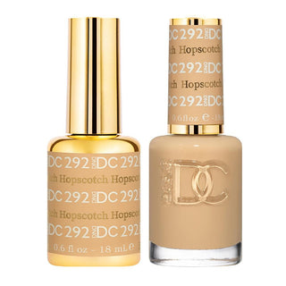  DND DC Gel Nail Polish Duo - 292 Nude Colors - Hopscotch by DND DC sold by DTK Nail Supply