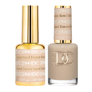  DND DC Gel Nail Polish Duo - 294 Beige Colors - Sand Dance by DND DC sold by DTK Nail Supply