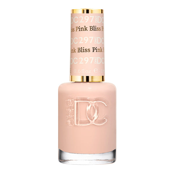 DND DC Nail Lacquer - 297 Nude Colors - Pink Bliss by DND DC sold by DTK Nail Supply