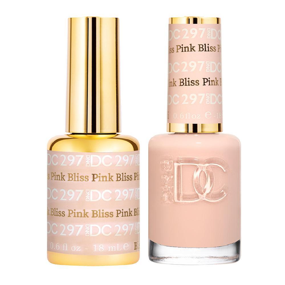  DND DC Gel Nail Polish Duo - 297 Pink Bliss by DND DC sold by DTK Nail Supply