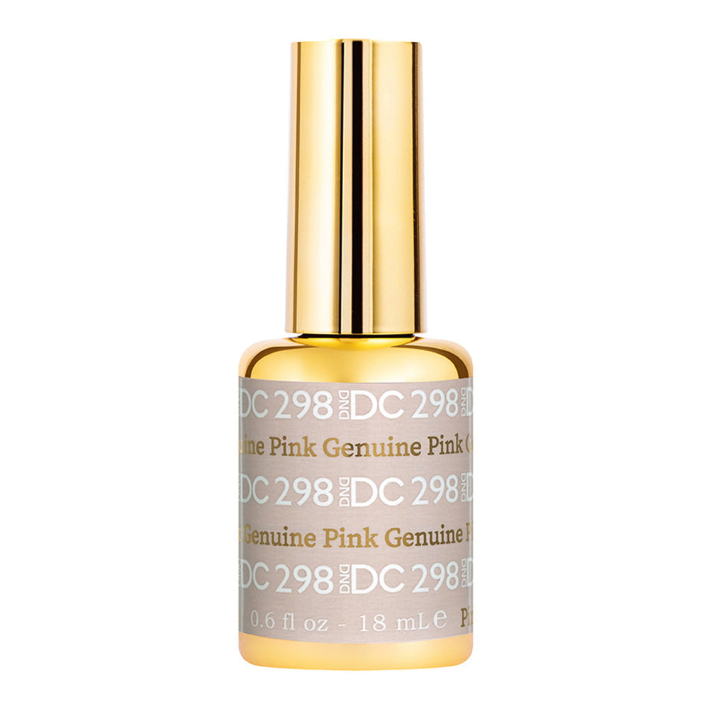 DND DC Gel Polish - 298 Nude Colors - Genuine Pink by DND DC sold by DTK Nail Supply