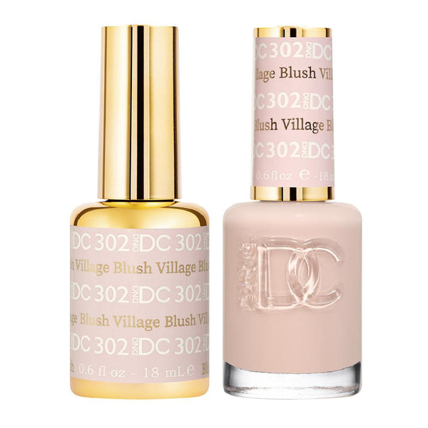  DND DC Gel Nail Polish Duo - 302 Blush Village by DND DC sold by DTK Nail Supply