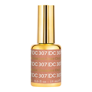 DND DC Gel Polish - 307 Brown Colors - Cinnamon Craze