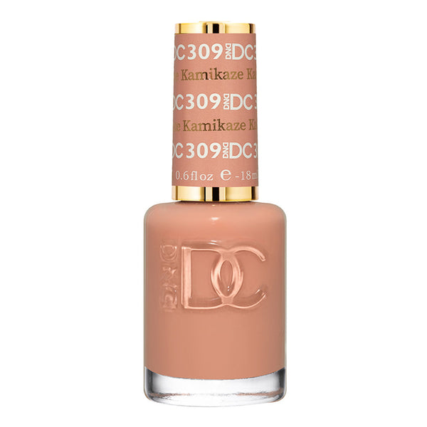 DND DC Nail Lacquer - 309 Blush Colors - Kamikaze by DND DC sold by DTK Nail Supply