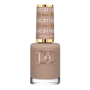 DND DC Nail Lacquer - 311 Brown Colors - Natural by DND DC sold by DTK Nail Supply