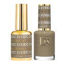  DND DC Gel Nail Polish Duo - 315 Foxy Gray by DND DC sold by DTK Nail Supply