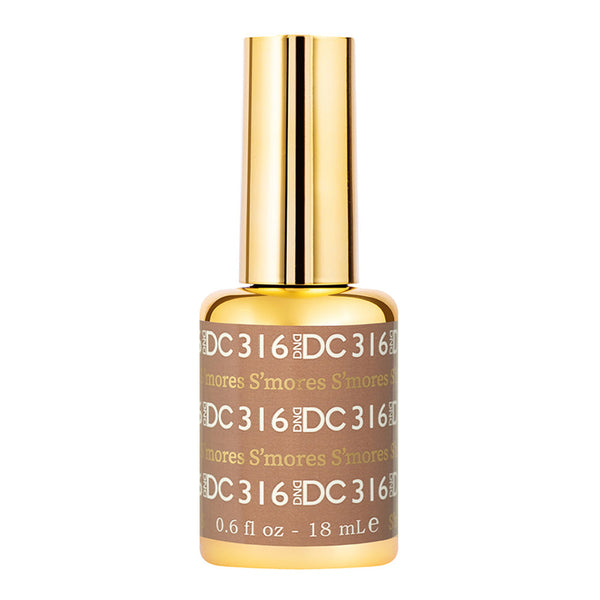 DND DC Gel Polish - 316 Brown Colors - S’mores by DND DC sold by DTK Nail Supply